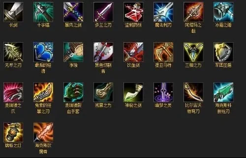 LOL装备大全及用法详解