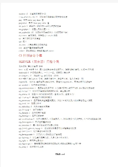 CS控制台命令大全详解