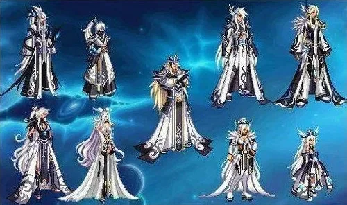天光云影天空套鬼剑士　鬼剑士天光云影套单件外观