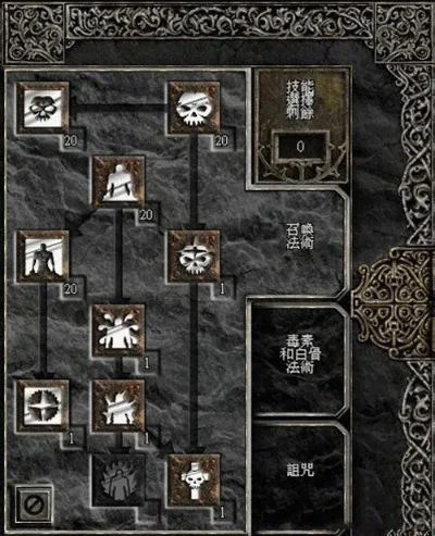 暗黑破坏神2死灵法师满技能加点攻略：魔物召唤流详解
