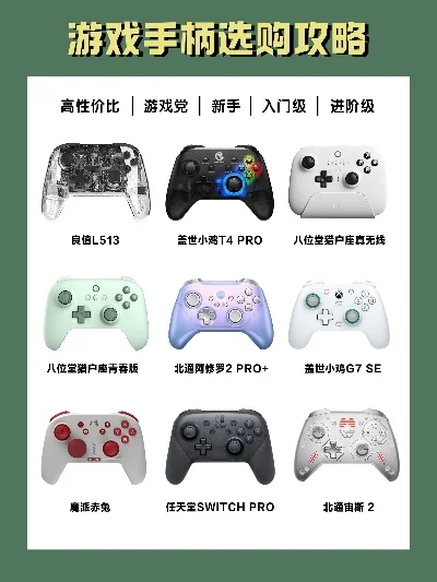 推荐手柄的手游排行榜-手游手柄推荐指南