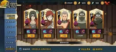 火影手游压制力排行榜-火影手游压制力排行